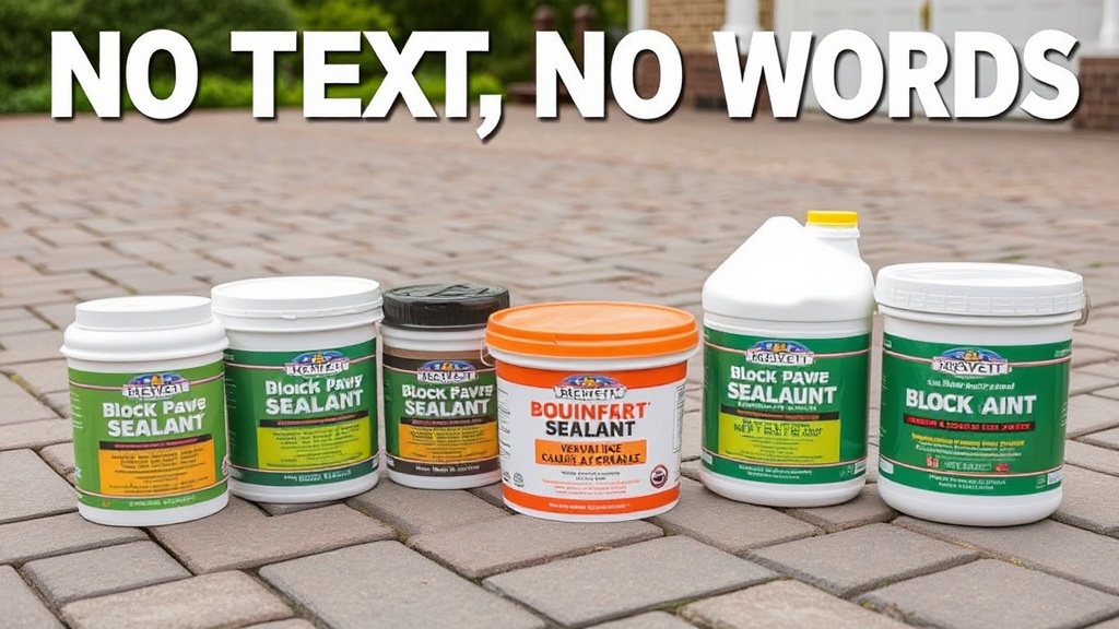 Professional driveway sealant products