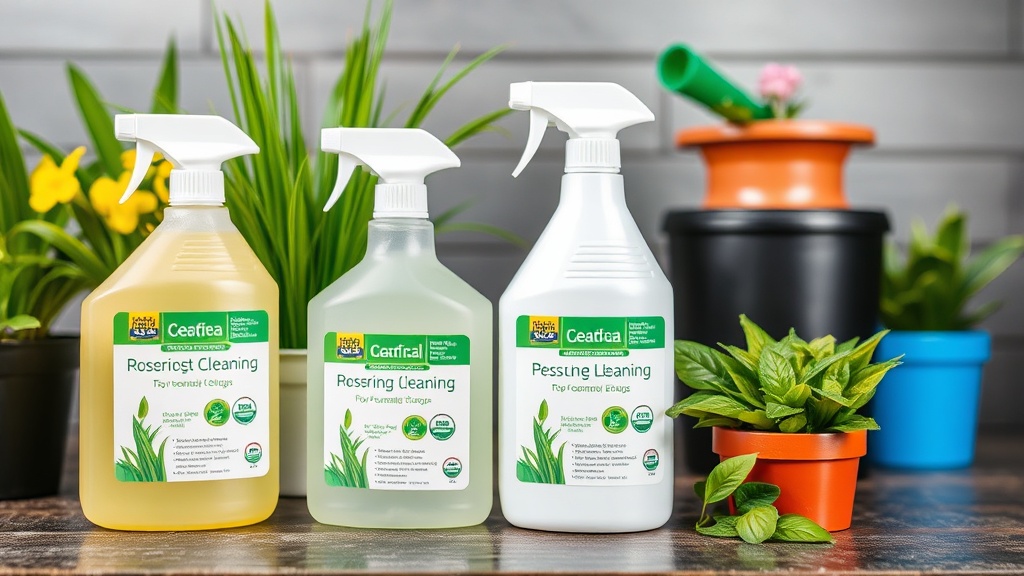 Eco-friendly biodegradable cleaning products for pressure washing
